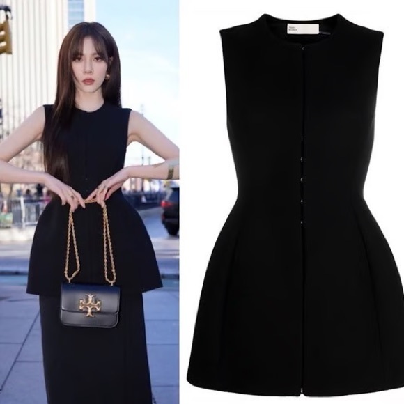 New Tory Burch Runway Hook and Eye Tunic Dress - Picture 6 of 7